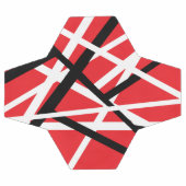 Graphisme Rouge, Noir et Blanc (Plat)