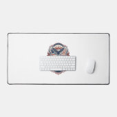 Graphisme vectoriel de fierté de petite ville du M (Clavier et souris)