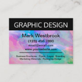 Graphiste Cartes de visite modernes (Devant)