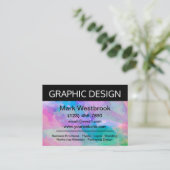 Graphiste Cartes de visite modernes (Debout devant)