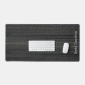 Graphite Black Hommes's Desk Mats & Pads (Clavier et souris)