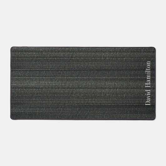 Graphite Black Hommes's Desk Mats & Pads (Recto)