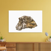 Graphite, Danville, Vermont, Verenigde Staten Canvas Afdruk (Insitu (Woonkamer))