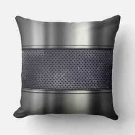 Graphite Metal Pillow Kussen