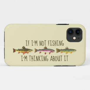 Grapige Forelvliegvisser Angler iPhone 11 Hoesje