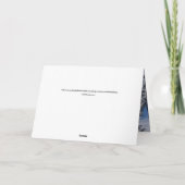 Grapige vertraagde kerstkaart kaart (Achterkant)