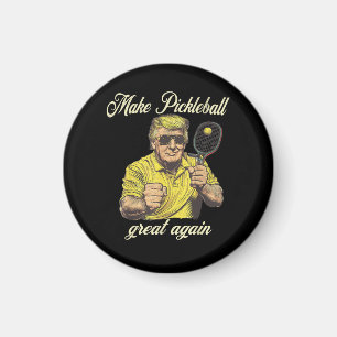Grapische ontwerpen voor grappige Pickleball-liefh Magneet