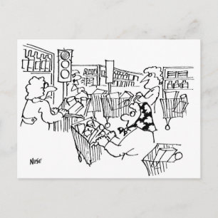 Grapjartsverkeerslichten Grappig Briefkaart