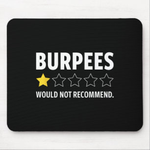 Grapjas fitness burpees bodybuilding gewichtheffen muismat