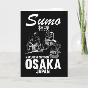 Grapjas Sumoworstelaar Judo Osaka Japan Worstelaar Kaart