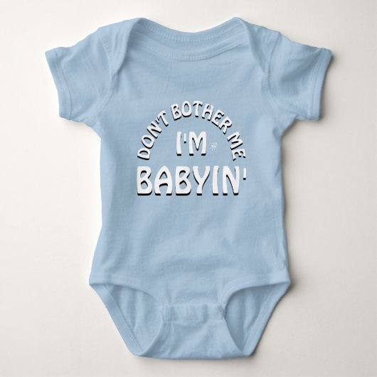 Grapje over de driftbuien van baby's v3 romper (Voorkant)