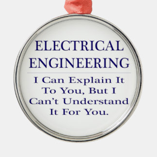 Grapje van een elektrotechnicus.. Leg uit dat u he Metalen Ornament