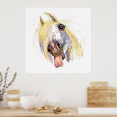 Grapny Horse Art Poster (Keuken)