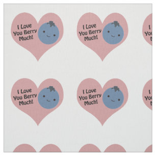 Grapny, ik hou van je Berry Much Cute Kawaii Blueb Stof