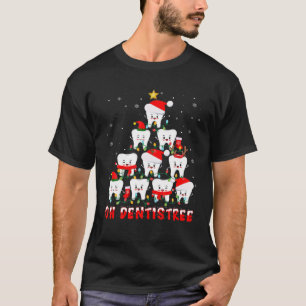 Grapny Oh Dentistree kerstboomtand Dentist Dental T-shirt