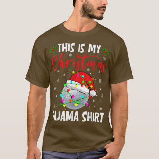 Grapny Sport Dit is mijn kerstpajama Golf-liefde T-shirt
