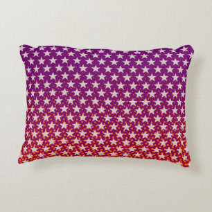 Grapny Stars Pattern transparant + jouw idee Accent Kussen