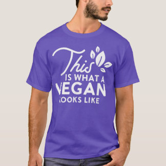 Grapny Vegetarian Vegan ziet een Vegan er zo uit T-shirt