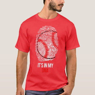 Grapny Volleybal zit in mijn DNA vingerafdruk T-shirt
