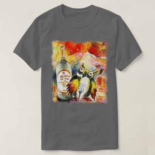 Grappa Dell Etna T-shirt (Design voorkant)
