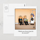 Grappaansluiting voor kaart "Neuscorrectie" (Voorkant / Achterkant)