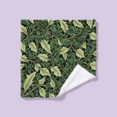 Grappe de vignes dans les nuances de vert (Gant de toilette)
