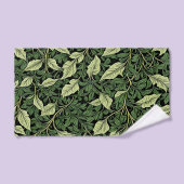 Grappe de vignes dans les nuances de vert (Serviette à main)