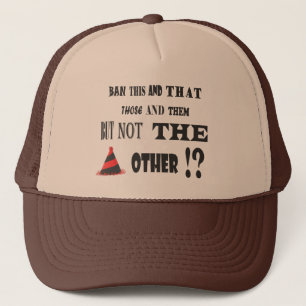 GRAPPEN GRAPPIGE GRAPHICS OVER HET VERBIEDEN VAN D TRUCKER PET