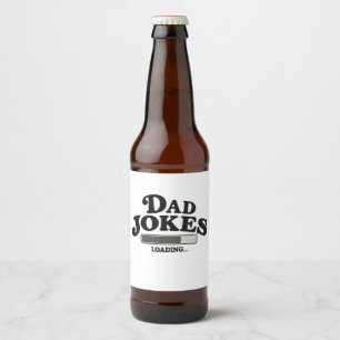 Grappen van papa's die laden op Vaderdag Opa Echtg Bier Etiket