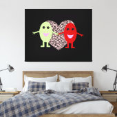 Grappes en toile d'amour Imprimer (Insitu(Chambre))