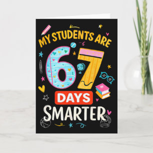 Grappig67 Meme Mijn Studenten Zijn 67 Dagen Slimme Kaart