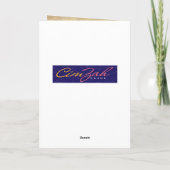 Grappig 1920s oudere zuster Birthday Card Kaart (Achterkant)