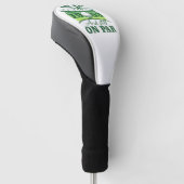 Grappig 1953 Golfer 70e verjaardag Golfheadcover (Schuin)