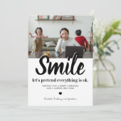 Grappig 2021 Kerstmis Feestdagenkaart (Staand voorkant)