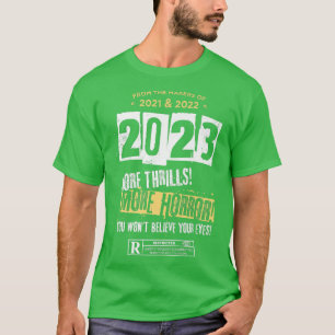 Grappig 2023 Happy New Year Great Reset 1984 Freed T-shirt