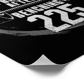 Grappig 225 pond bankdruk sportschool - beter na B Poster (Hoek)