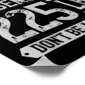 Grappig 225 pond bankdruk sportschool - wees geen poster (Hoek)