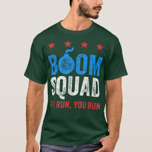 Grappig, 4 juli als ik je laat rennen... t-shirt