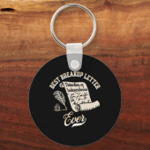 Grappig 4 juli beste break-up brief ooit geschiede sleutelhanger (Voorkant)