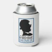 Grappig 4 juli Drinkin Swag Blikjeskoeler (Blikje Achterkant)