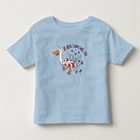 Grappig, 4 juli Duck Cute Kinder Kinder Shirts (Voorkant)