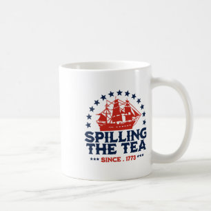 Grappig 4 juli morsen van de thee sinds 1773 Vier Koffiemok
