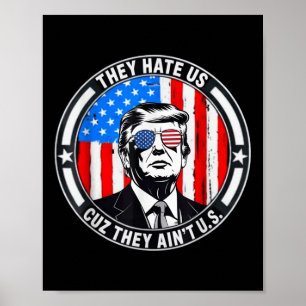 Grappig 4 juli nippen op Liber-tea koffie liber Poster