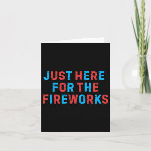 Grappig 4 juli Patriottisch Amerika Hier alleen vo Kaart
