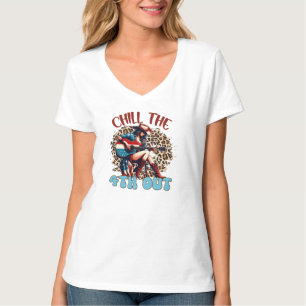 Grappig 4 juli t-shirt