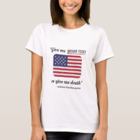 Grappig 4 juli T-Shirt American Flag Patriot
