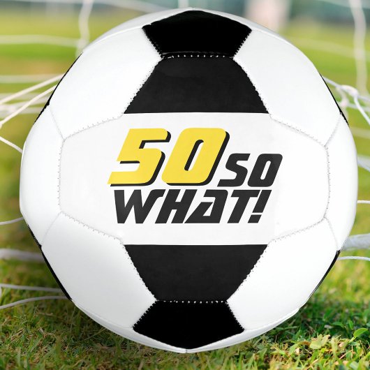 Grappig 50 dus wat Quote 50th Verjaardag Voetbal
