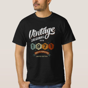 Grappig 54 jaar oud 1971 54ste verjaardagscadeau t-shirt