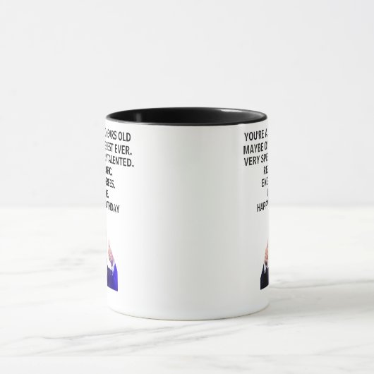 Grappig 60ste verjaardagscadeau, 60ste verjaardag  mok (Midden)