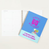 Grappig 60ste verjaardagscitaatplanner planner (Display)